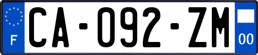 CA-092-ZM