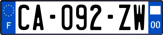 CA-092-ZW