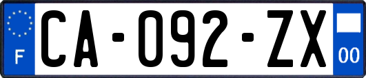 CA-092-ZX