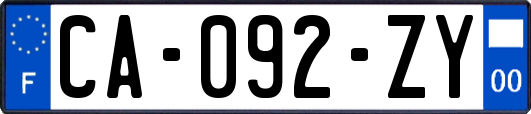 CA-092-ZY