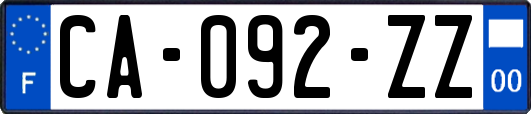 CA-092-ZZ