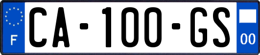 CA-100-GS