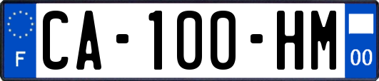 CA-100-HM