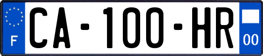 CA-100-HR
