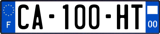 CA-100-HT