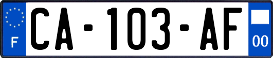 CA-103-AF