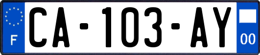 CA-103-AY