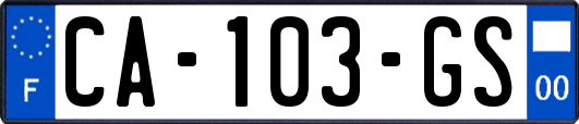 CA-103-GS