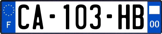 CA-103-HB