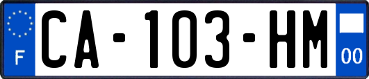 CA-103-HM