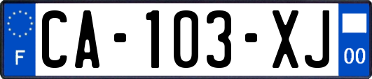 CA-103-XJ