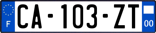 CA-103-ZT