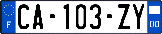 CA-103-ZY