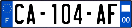 CA-104-AF