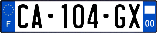 CA-104-GX