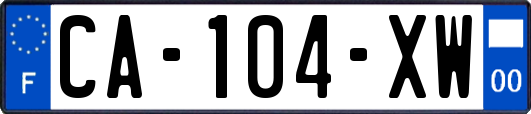 CA-104-XW