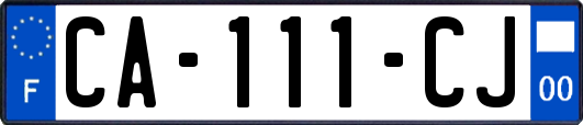 CA-111-CJ