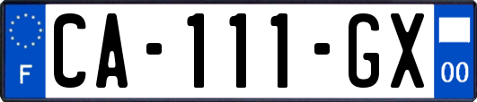 CA-111-GX