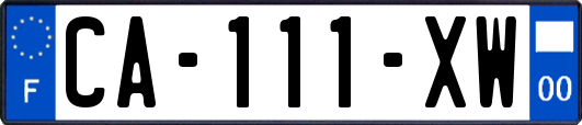 CA-111-XW