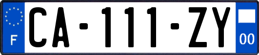 CA-111-ZY