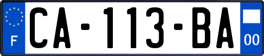 CA-113-BA