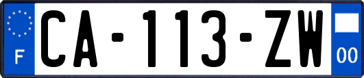 CA-113-ZW