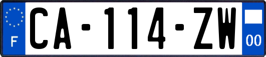 CA-114-ZW