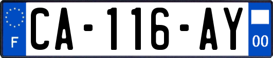 CA-116-AY