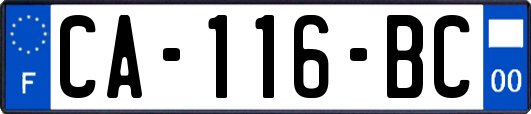 CA-116-BC