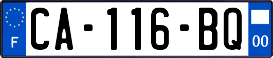 CA-116-BQ