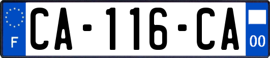 CA-116-CA