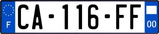 CA-116-FF