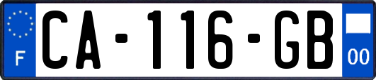 CA-116-GB