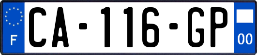 CA-116-GP