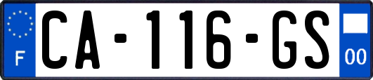 CA-116-GS