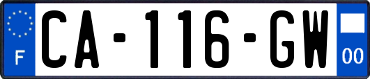 CA-116-GW