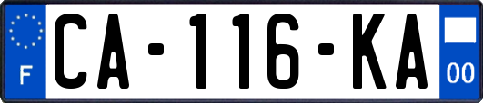 CA-116-KA
