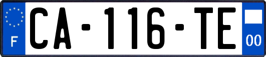 CA-116-TE