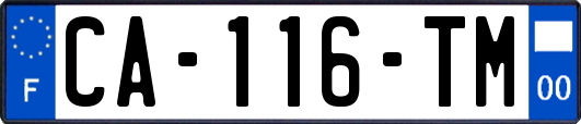 CA-116-TM