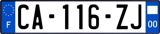 CA-116-ZJ