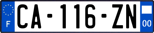 CA-116-ZN