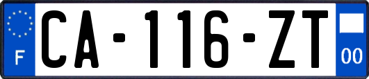 CA-116-ZT