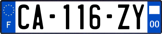 CA-116-ZY