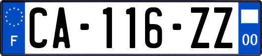 CA-116-ZZ