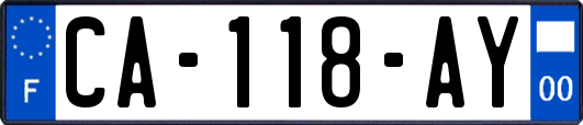 CA-118-AY