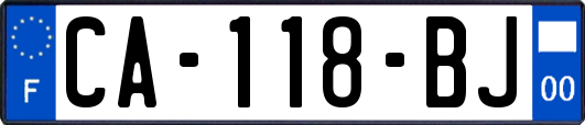CA-118-BJ