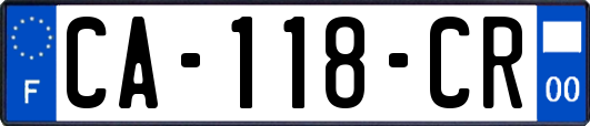 CA-118-CR