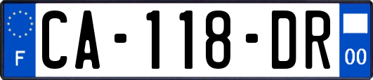 CA-118-DR
