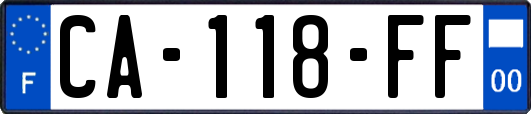 CA-118-FF