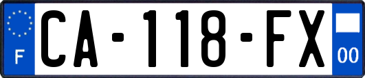 CA-118-FX